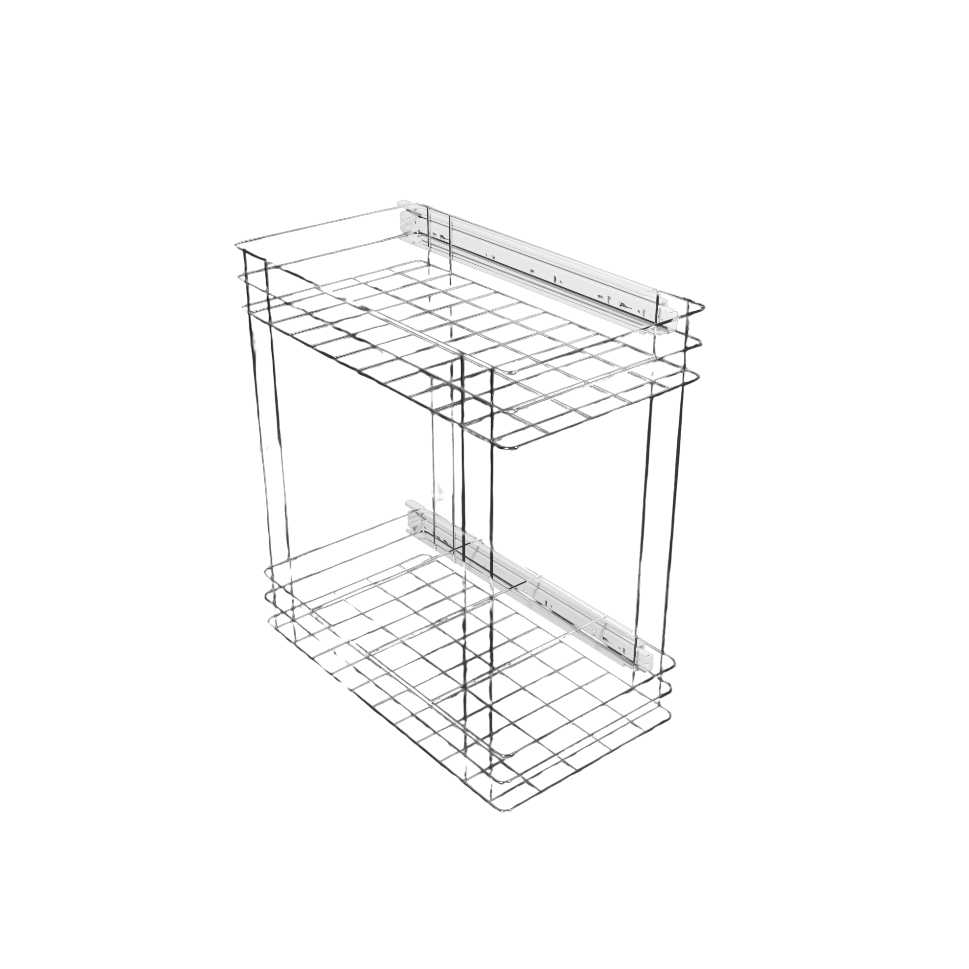 Two Tier Sliding Storage Rack – Outscape