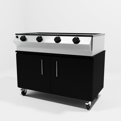 Vero Outdoor Kitchen – Braai Stand Cabinet  – On Castors