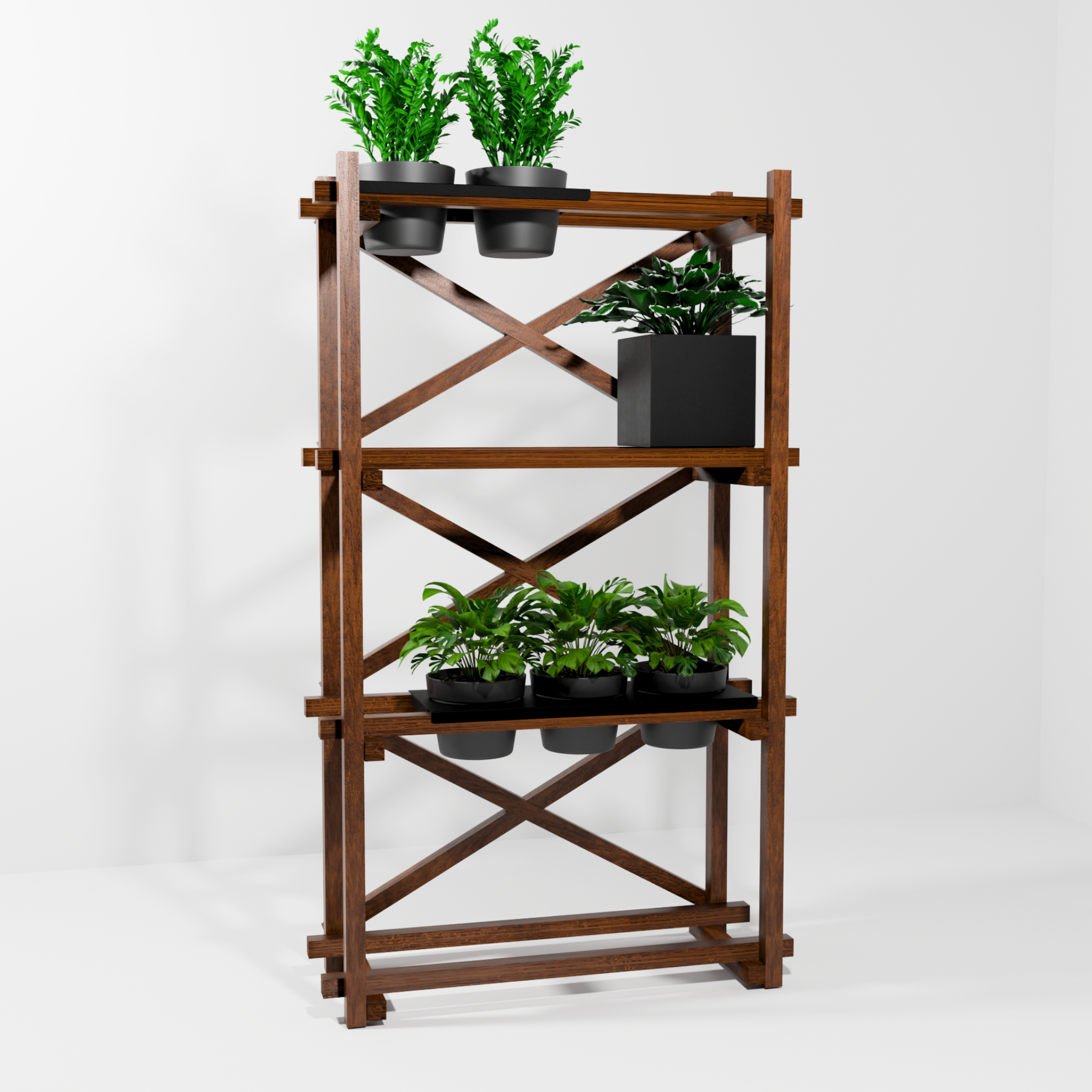 Plant-Rig Solid Timber Modular Planting & Partition System – Lattice B ...