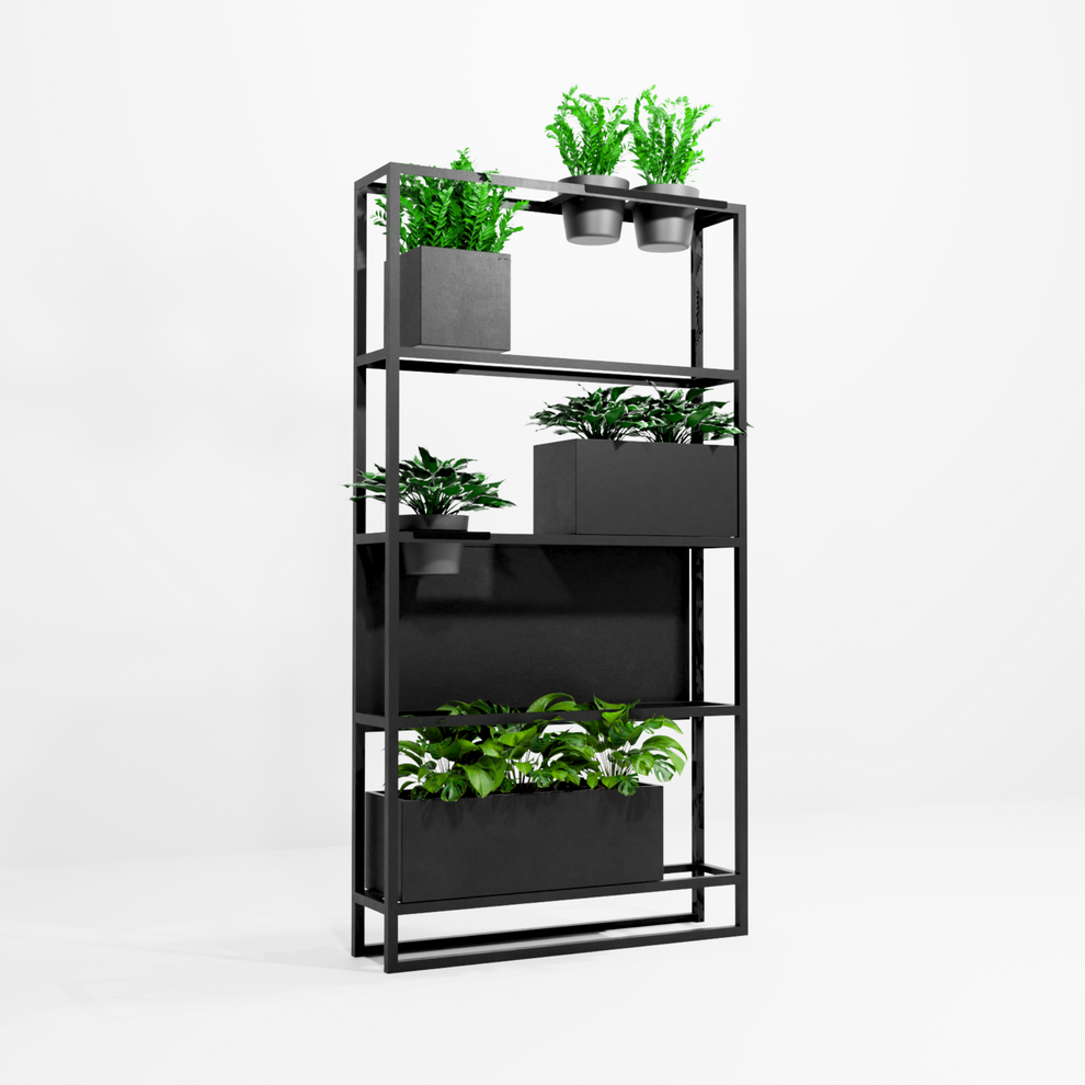 Flexi-Frame Steel Modular Planting & Partition System – Powdercoated ...