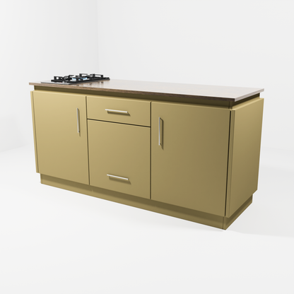 Vero Outdoor Kitchen – All-in-One Workstation with Built-In Gas Hob – Contour Range