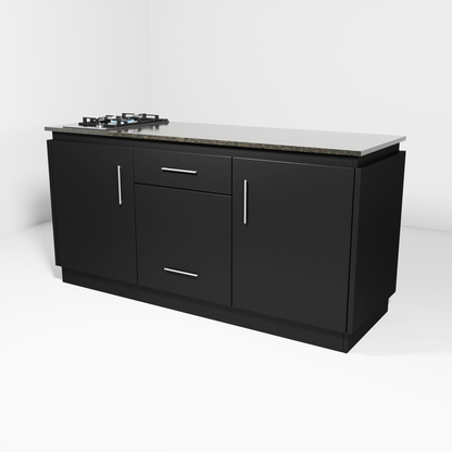Vero Outdoor Kitchen – All-in-One Workstation with Built-In Gas Hob – Contour Range