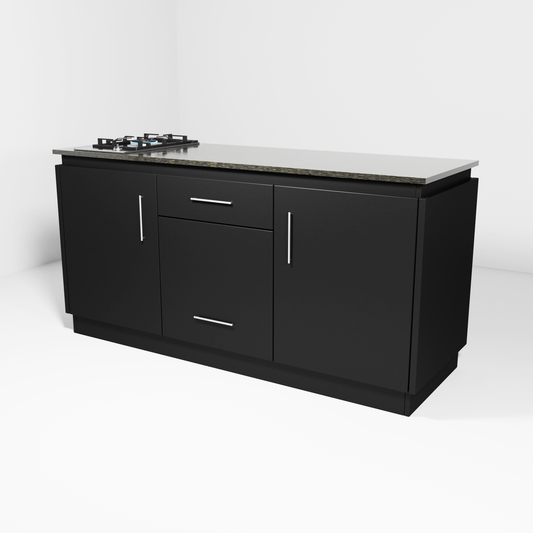 Vero Outdoor Kitchen – All-in-One Workstation with Built-In Gas Hob – Contour Range