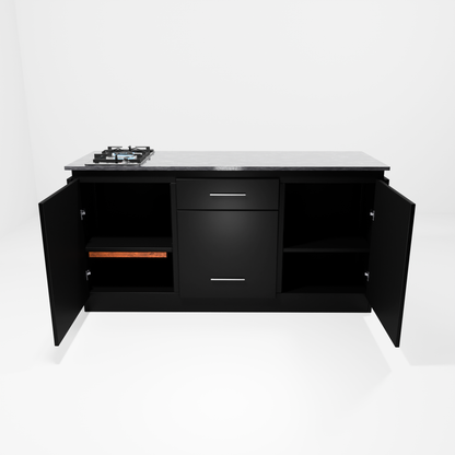 Vero Outdoor Kitchen – All-in-One Workstation with Built-In Gas Hob – Contour Range