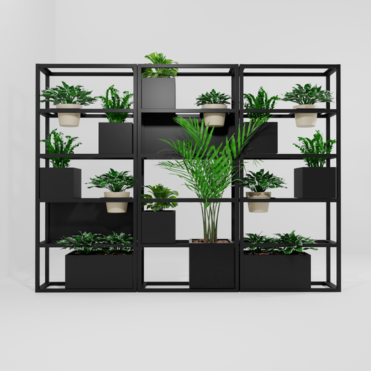 Indoor Plant Display System - Triple